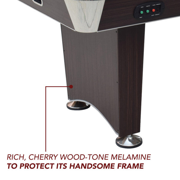 Midtown II 6-ft Air Hockey Table with LED Scoring - Dark Cherry Finish - BG50388