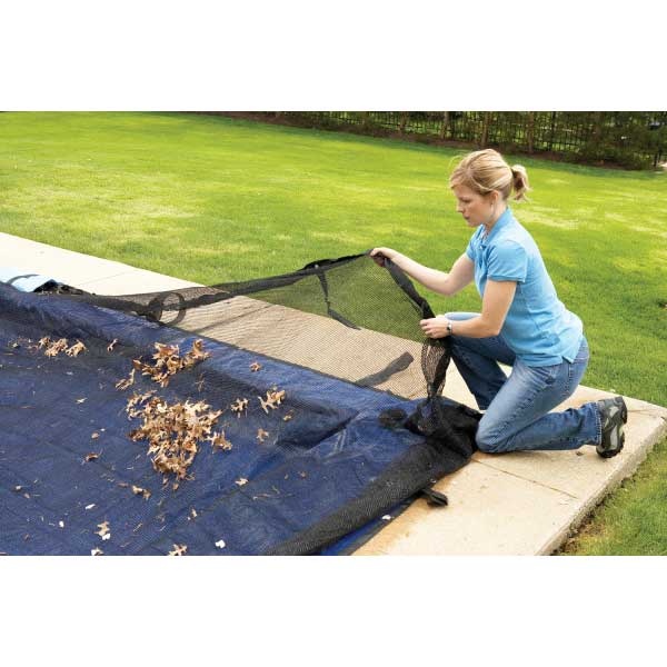 14' X 28' Rectangle Deluxe In Ground Leaf Net