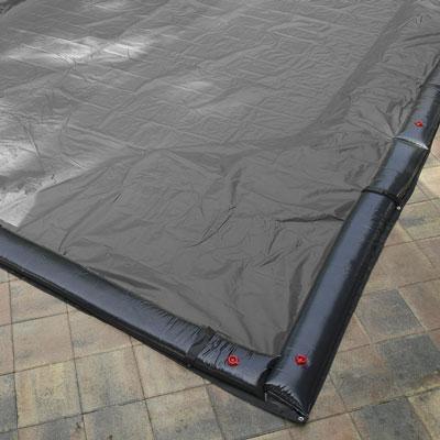 King 12' x 24' Pool Size - 17' x 29' Rect. Cover 15 Year Warranty
