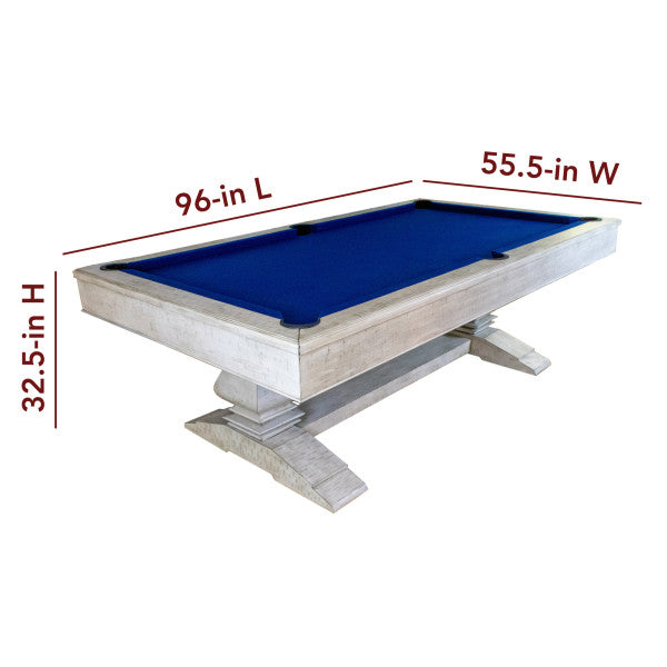 Montecito 8-ft Pool Table - Driftwood
