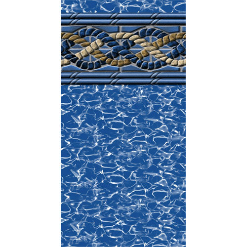 15' Round Mystri Gold 54" Unibead Above Ground Pool Liner - 25ga