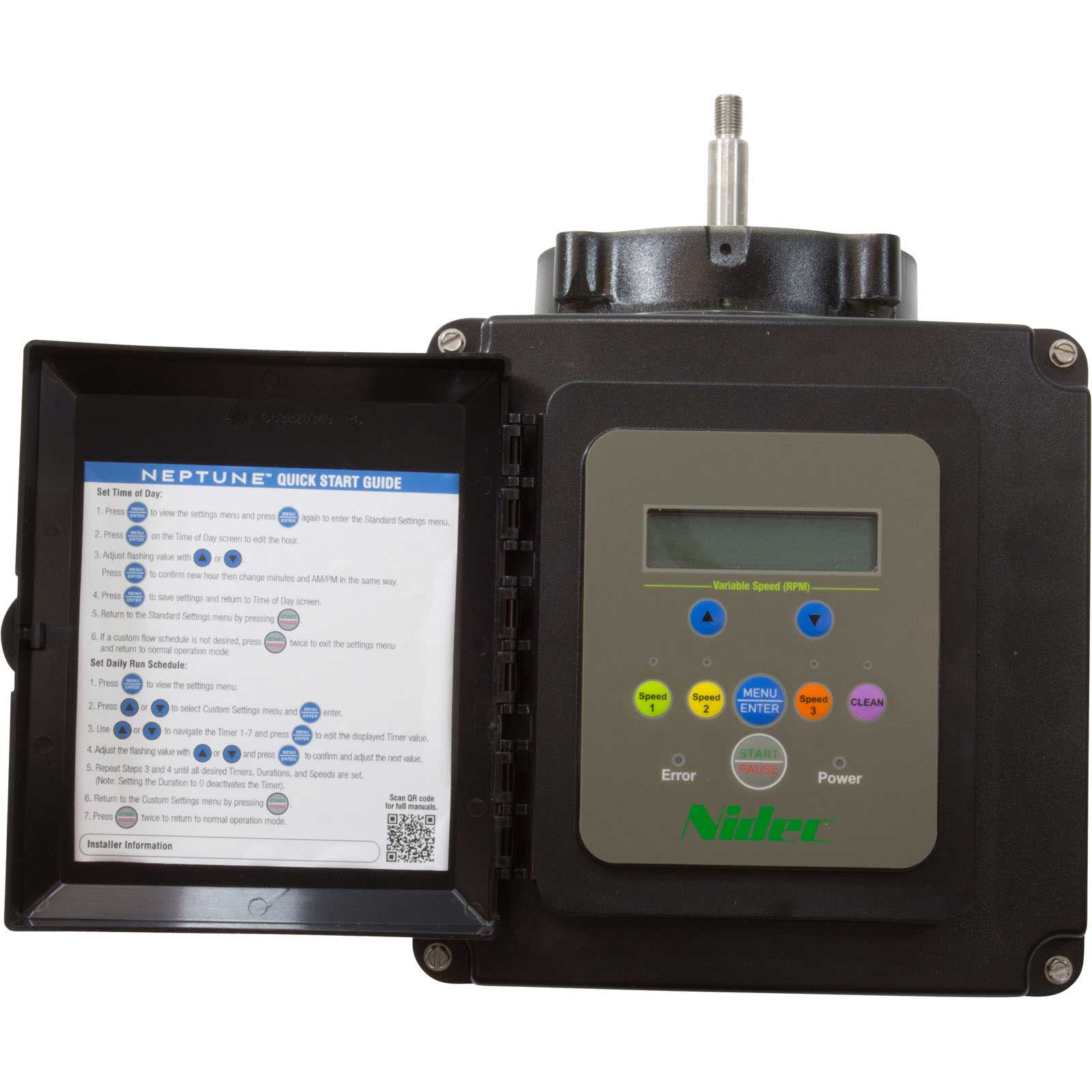 Neptune NPTT225 2.25 THP Variable Speed 56J TEFC Pool Pump Motor