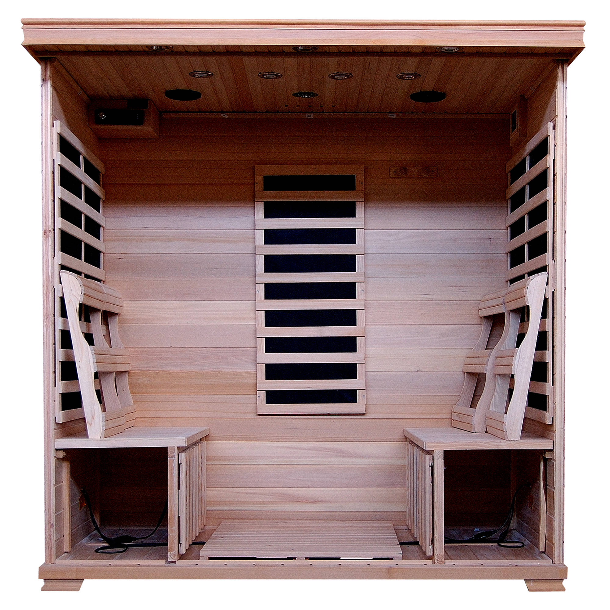 4 Person Carbon Heater Heatwave Infrared Home Sauna - Monticello - SA2418