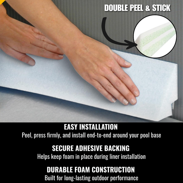 30' Round Peel & Stick Pool Cove Kit For 30' Round Above Ground Pools