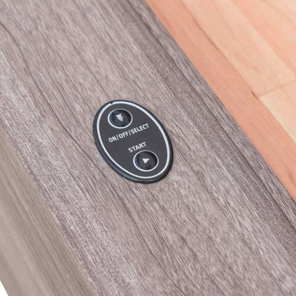 Shooting Star 9-ft Roll Hop and Score Arcade Game Table with LED Scoring