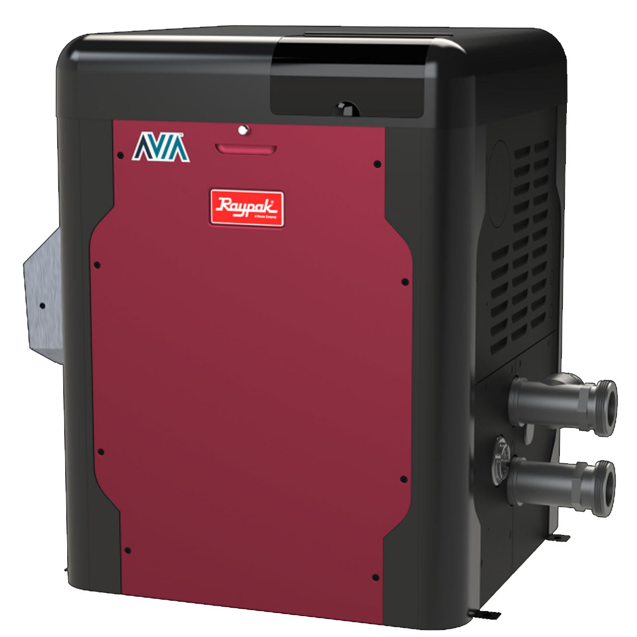 Raypak 018038 AVIA Digital PoolHeater - 264k Btu - Copper - Propane Gas - WiFi Ready