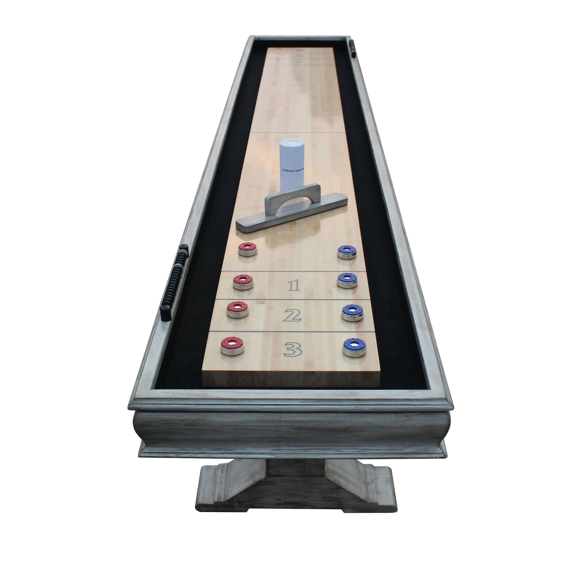 Montecito 12-ft Shuffleboard Table - Driftwood Finish