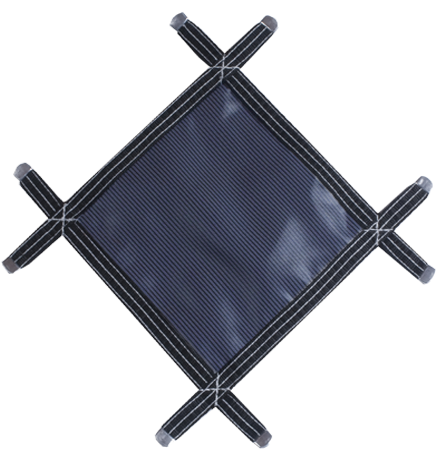 16′ x 32′ MeycoLite Mesh Safety Pool Cover - Blue