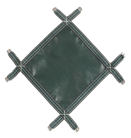 16′ x 32′ MeycoLite Mesh Safety Pool Cover - No Step