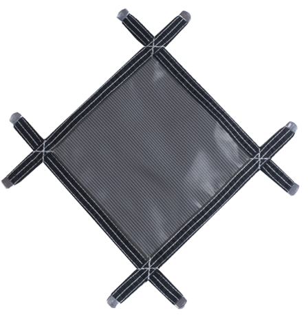 16′ x 32′ MeycoLite Mesh Safety Pool Cover - Gray