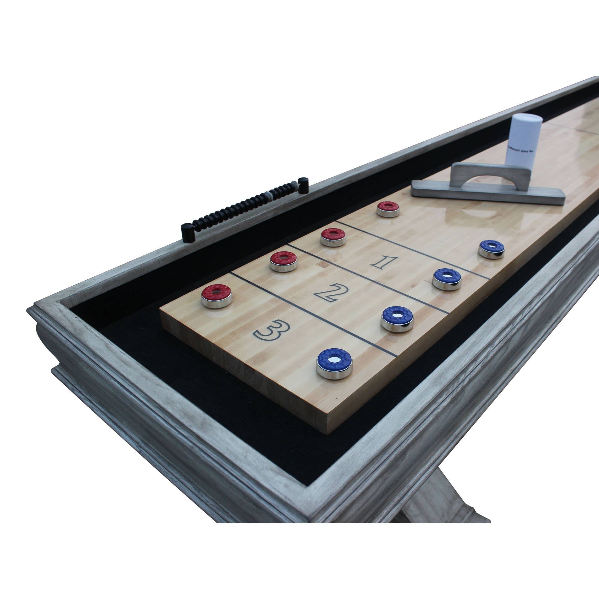 Montecito 12-ft Shuffleboard Table - Driftwood Finish