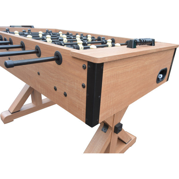 Daulton 55-in Foosball Table - Rustic Oak Finish - BG50351