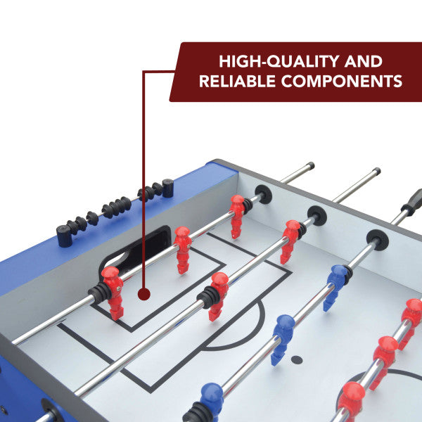 Ventura 55-in Foosball Table with Bonus Electronic Dart Board