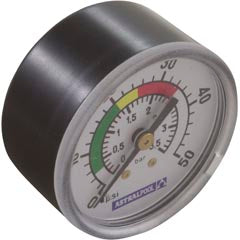 Pressure Gauge, Astral, 1/8" mpt, 50psi 06671-0401