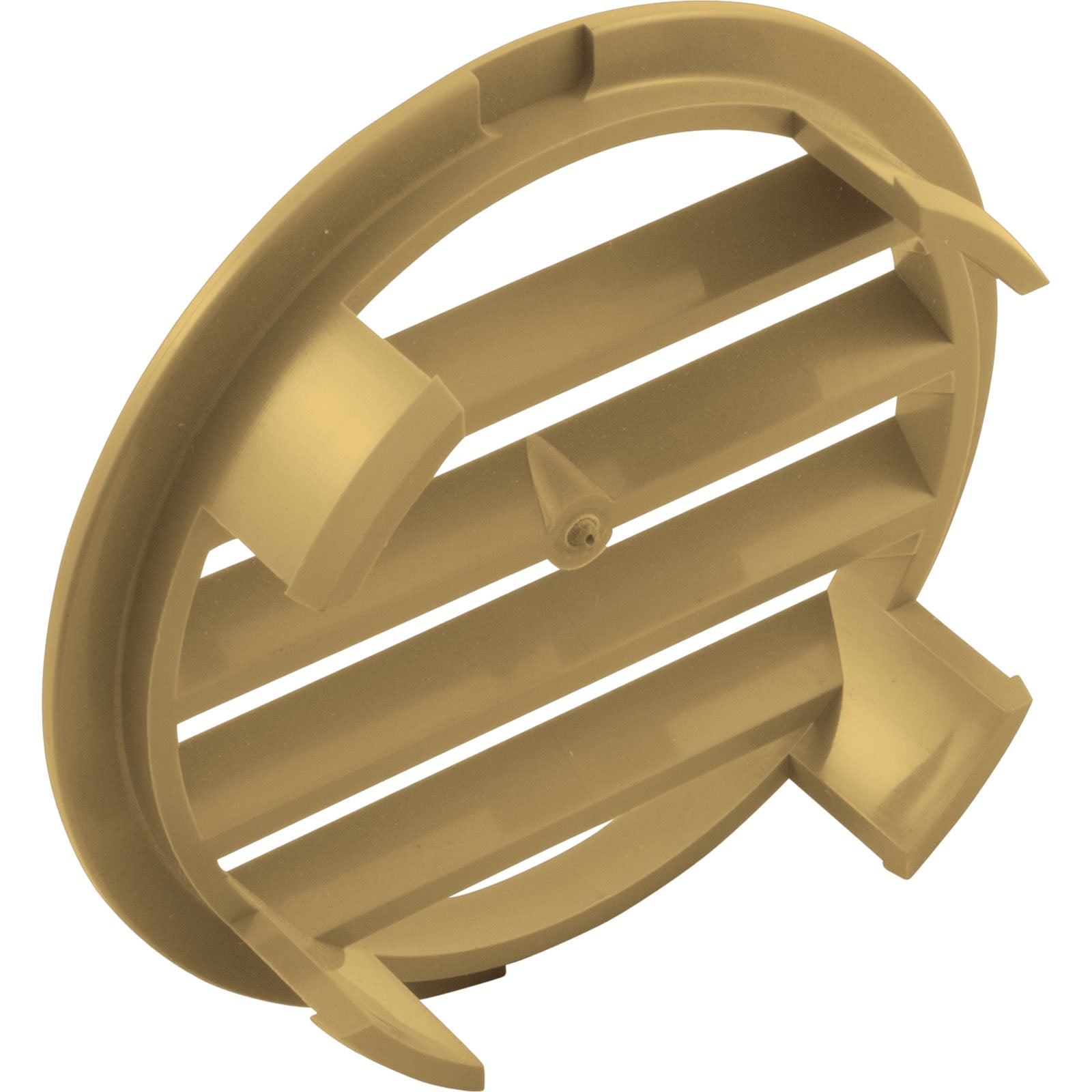 Zodiac Leaf-B-Gone Concrete Wall Fitting Grate, Gold, 1-1-174