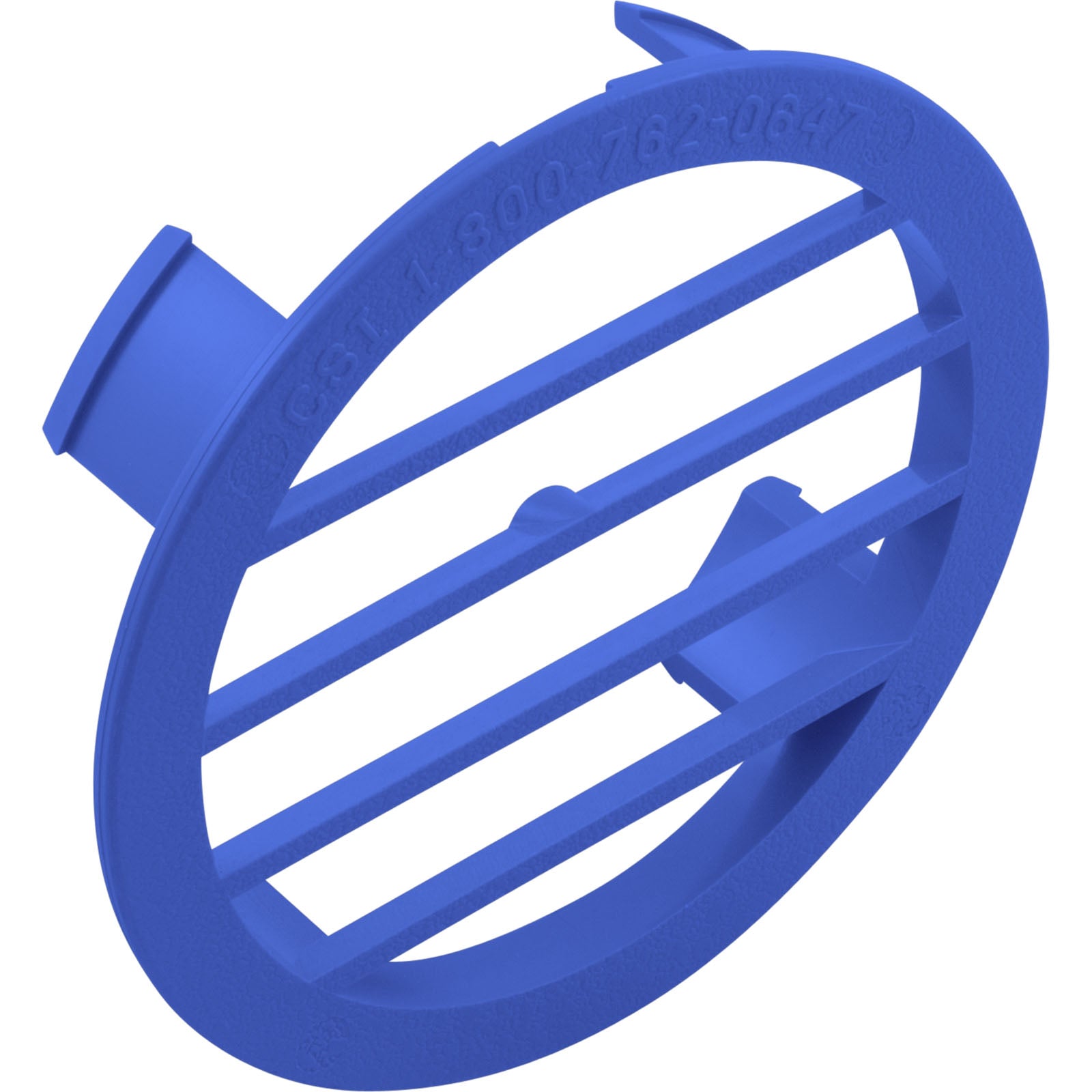 Zodiac Leaf-B-Gone Concrete Wall Fitting Grate, Blue, 1-1-176