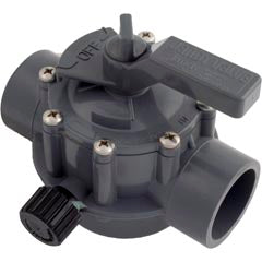 Diverter Valve, Jandy/Zod, 1-1/2"s/2"spg Pos Seal, 2 Way, Gray 1157
