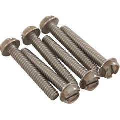 Bolt, Carvin, 10-24 x 1-1/4", S.S., Hex, Seal Plate, Qty 6 14-4238-00-R6