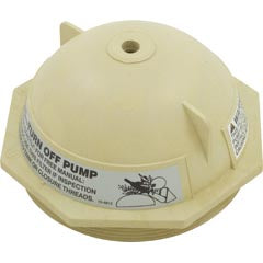 Tank Lid, Pentair PacFab Triton II, 6", "V" Thread, Tan | 154559