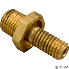 Air Bleed Adapter, Pentair Sta-Rite/PacFab, Brass 154700