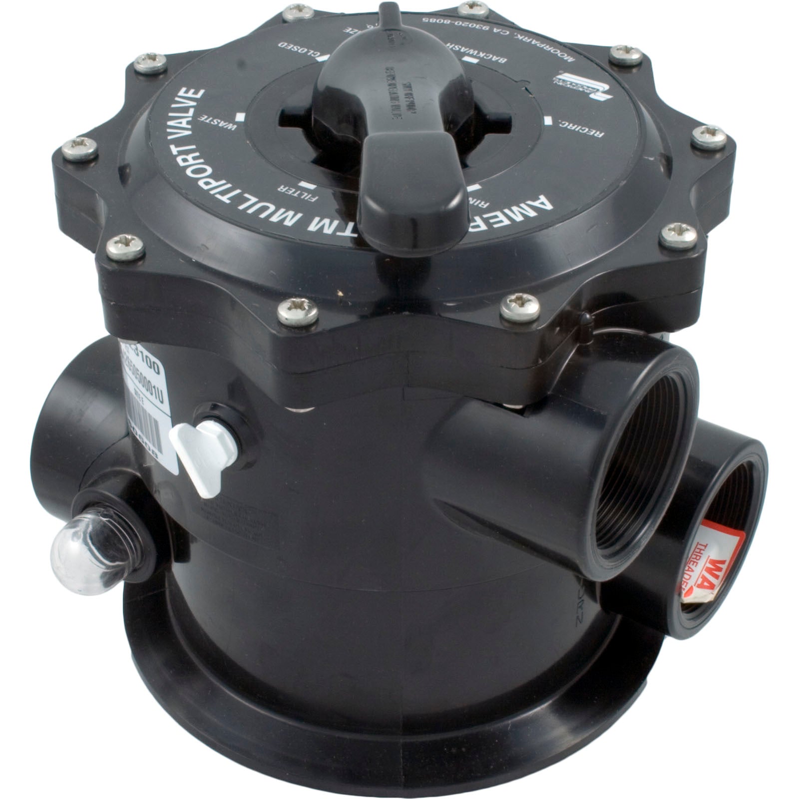 Multiport Valve, Pentair, 8 Position 50123100