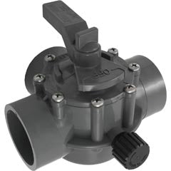 Diverter Valve, Jandy/Zod, 2"s/2-1/2"spg Pos Seal, 3 Way, Gray 2875
