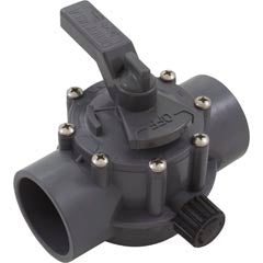 Diverter Valve, Jandy/Zod, 2"s/2-1/2"spg Pos Seal, 2 Way, Gray 2876