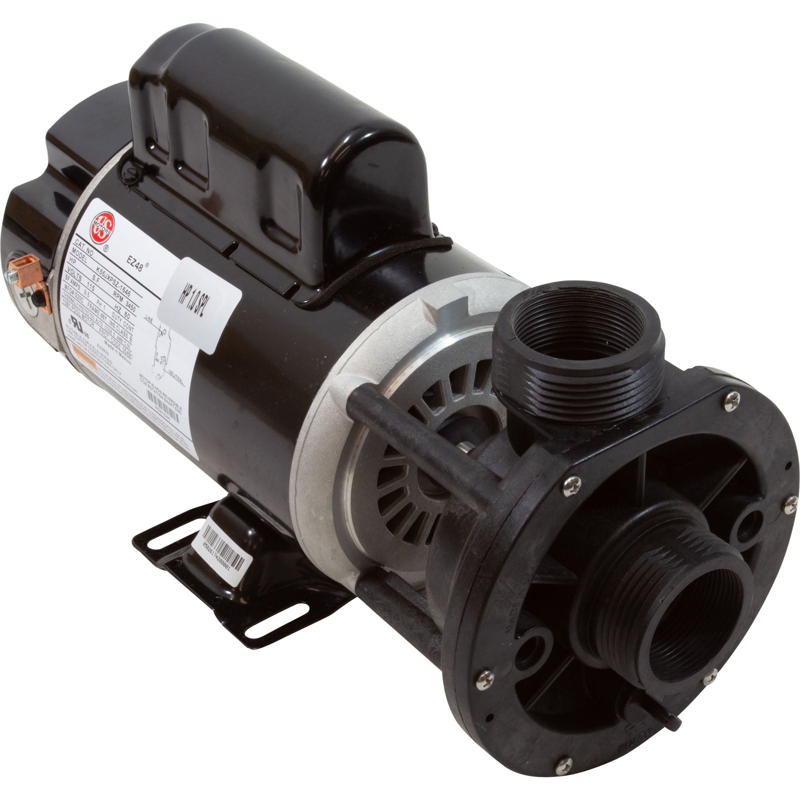 Pump, WW E-Series, 1.0SPL, 115v, 1-Spd, 48fr, 1-1/2", OEM/ 3410410-15