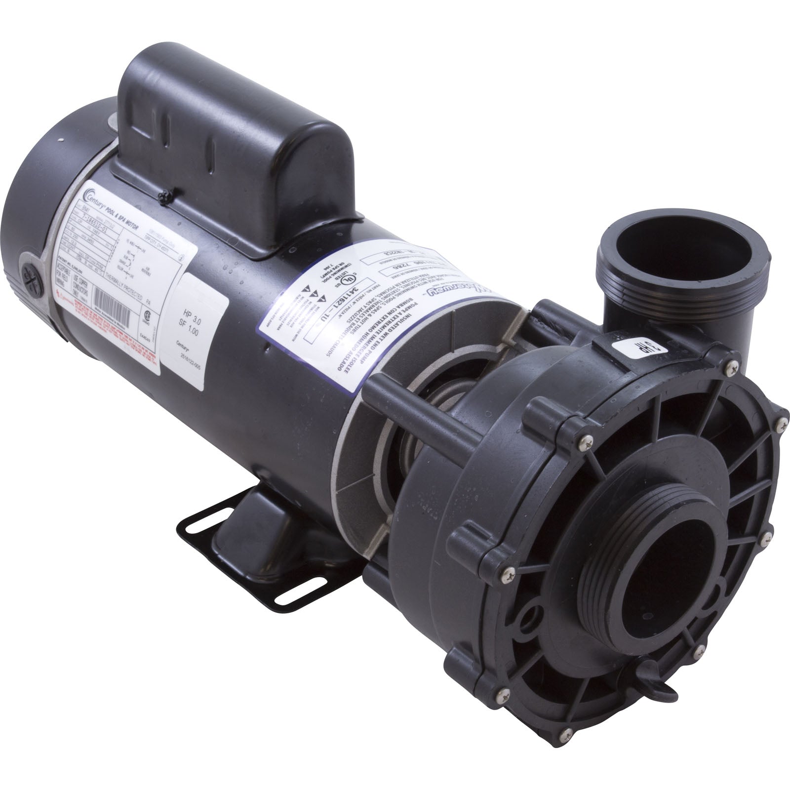 Pump, WW Hi-Flo, 4.0hp, 230v, 1-Spd, 48fr, 2", OEM/ 3411621-10