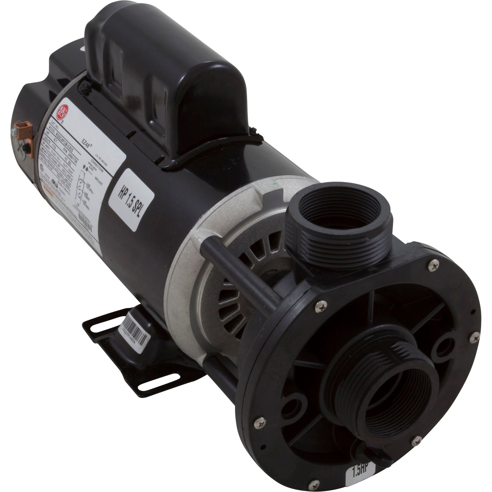 Pump, WW E-Series, 1.5SPL, 115v, 2-Spd, 48fr, 1-1/2", OEM/ 3420610-15