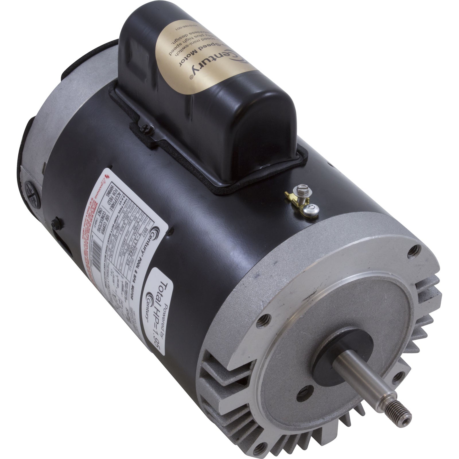 Motor, Century, 1.5hp, 230v, 2-Spd, 56Jfr, C-Face Thd- B2977