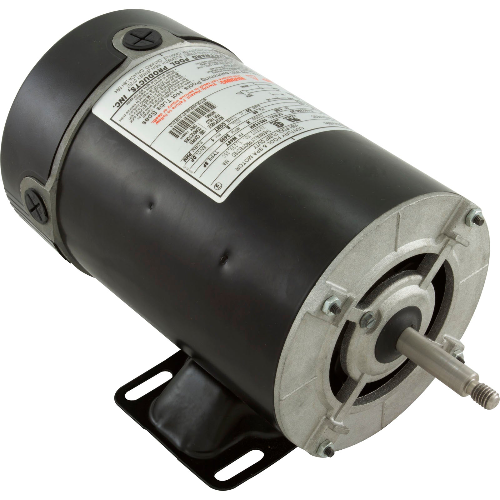 Motor, AO Smith, 1.0hp, 1-Spd, w/Switch SPX1510Z1XE