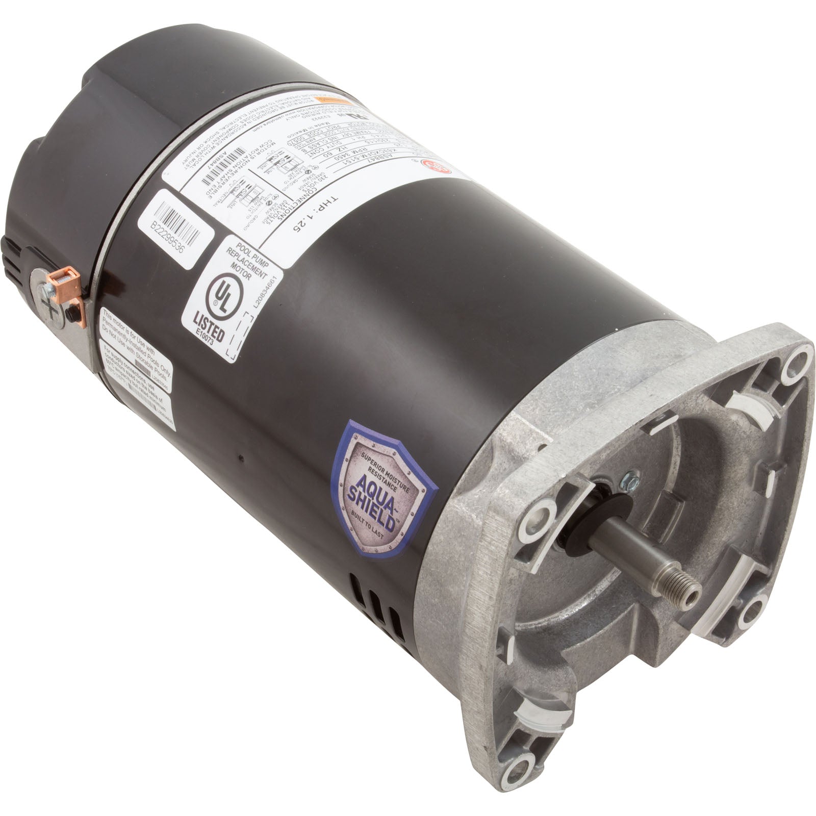 Motor, US Motor, 0.75hp, 115/230v, 56YFr, SQFL, Full Rated/ ASB847