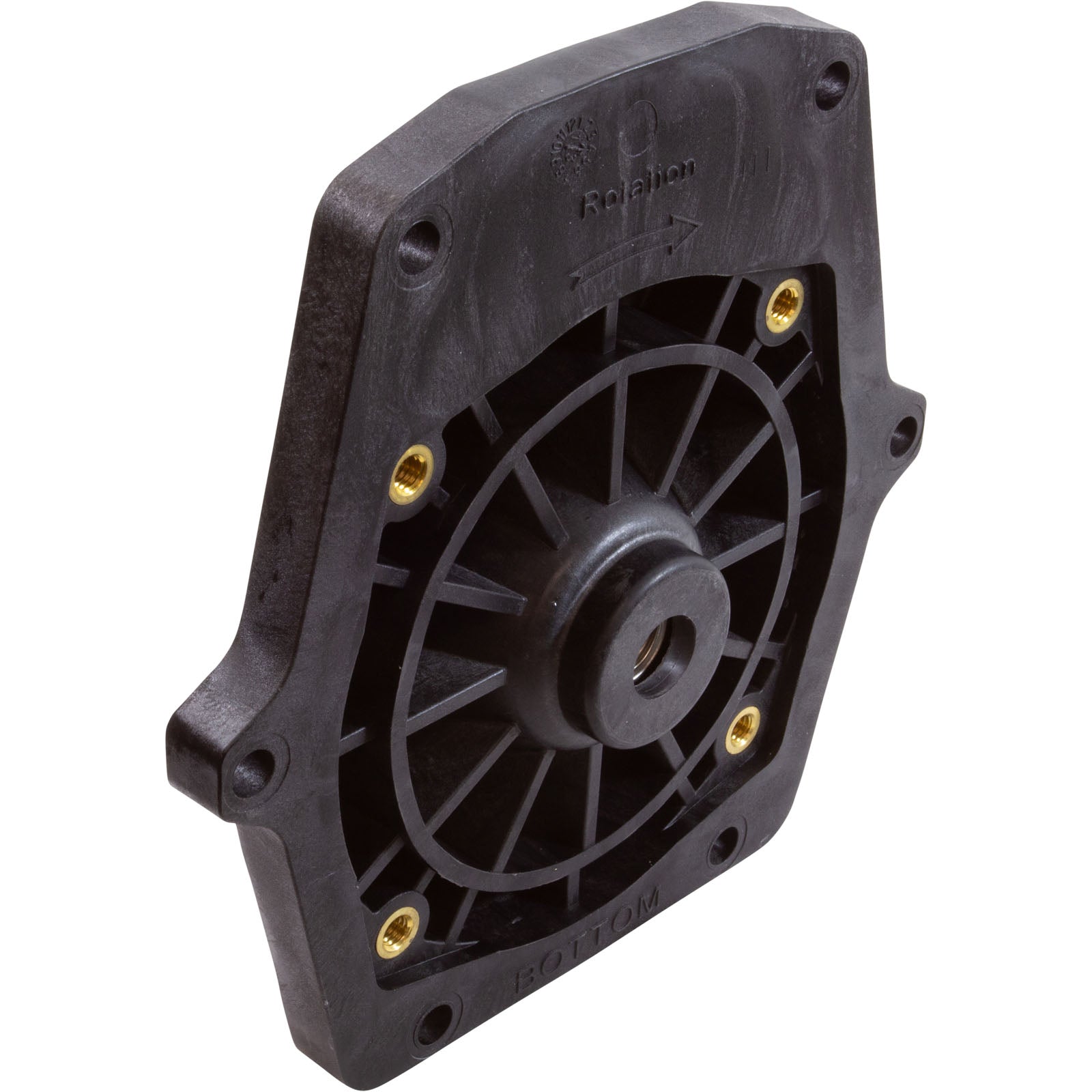 Black Seal Plate w/ Gasket- 350203