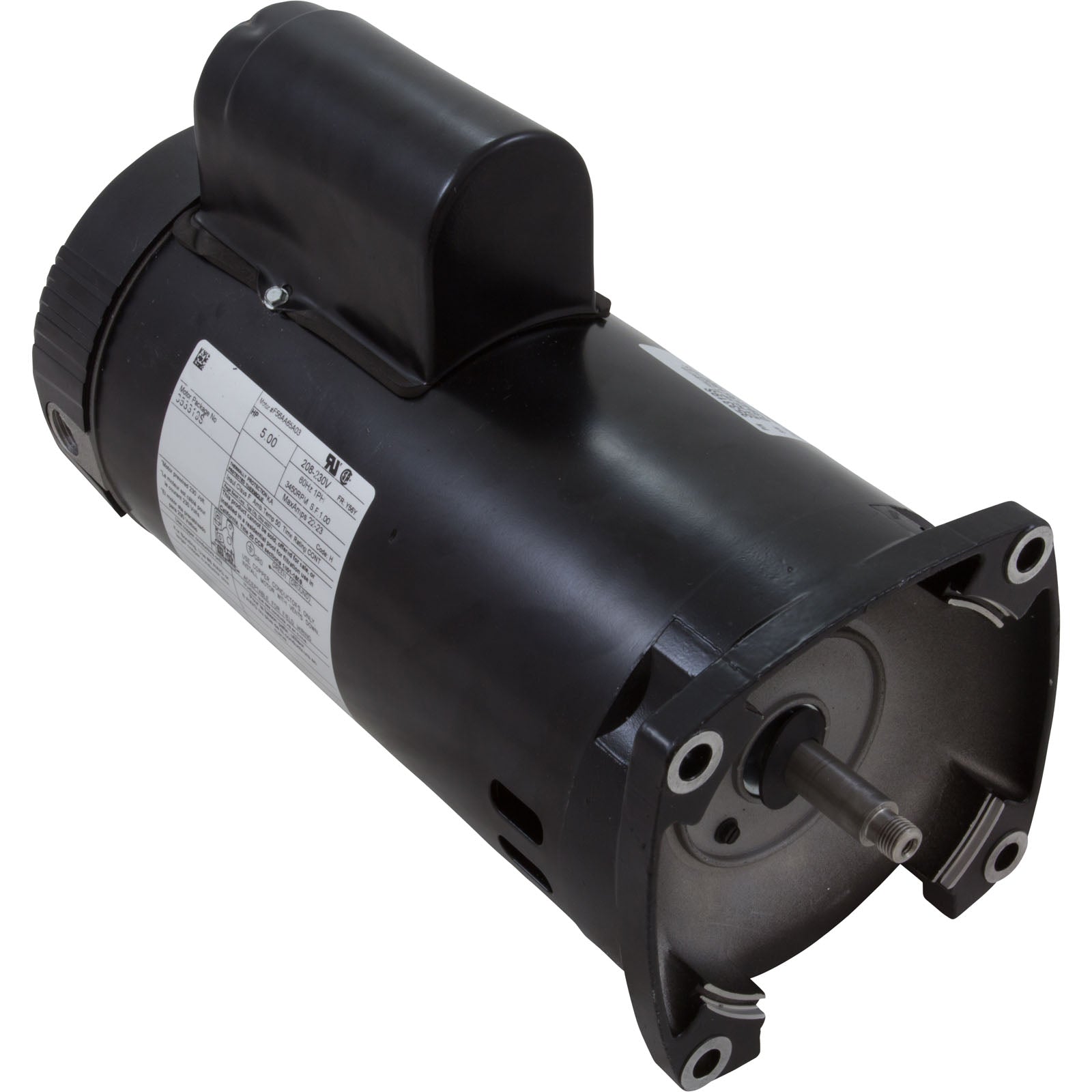 Motor, Pentair, 5.0hp, 230v, 1-Spd, 56Yfr, SQFL/ 353319S