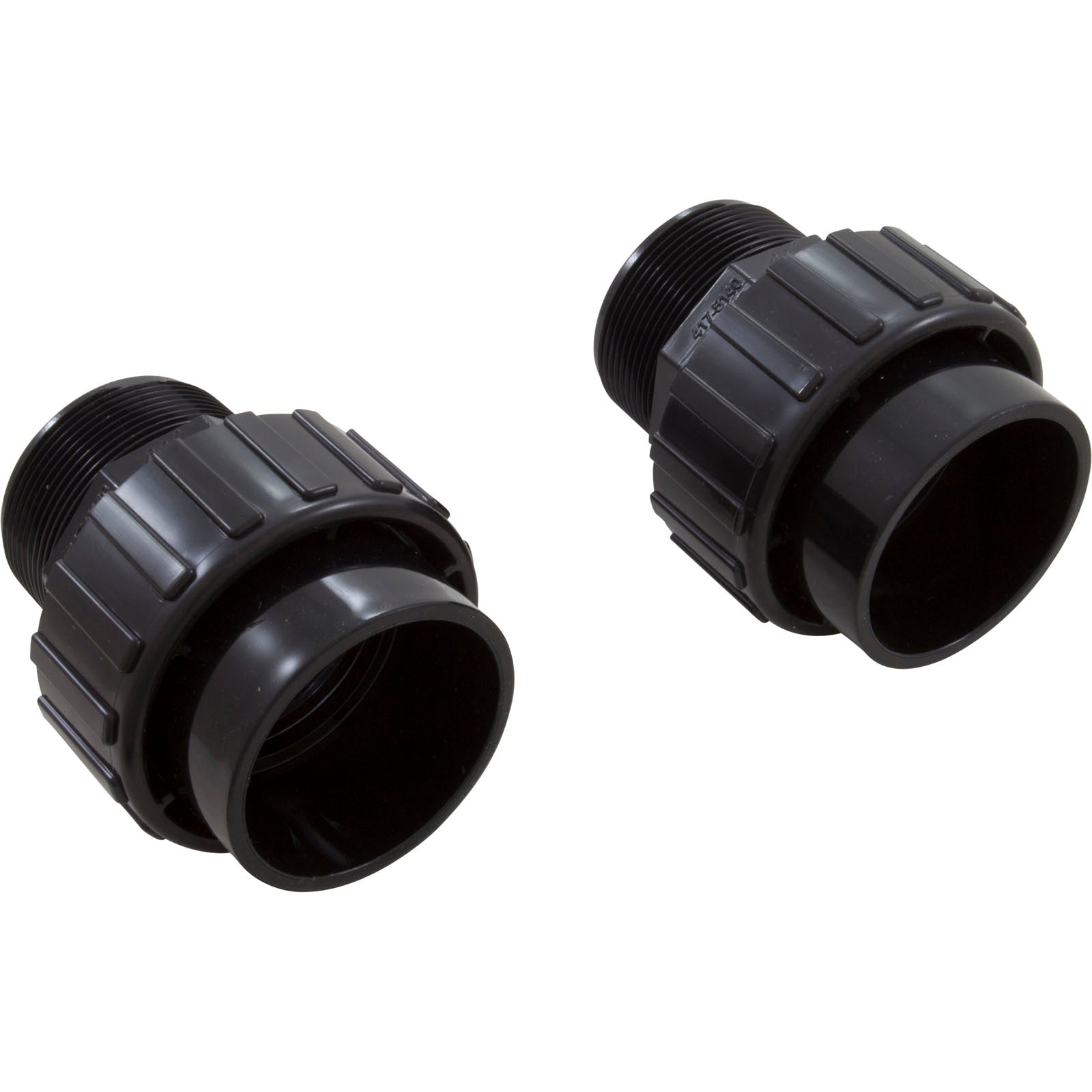 Union, Ww Champion, 2"Mbt X 2"S, Black, Qty 2/ 400-9631-2B