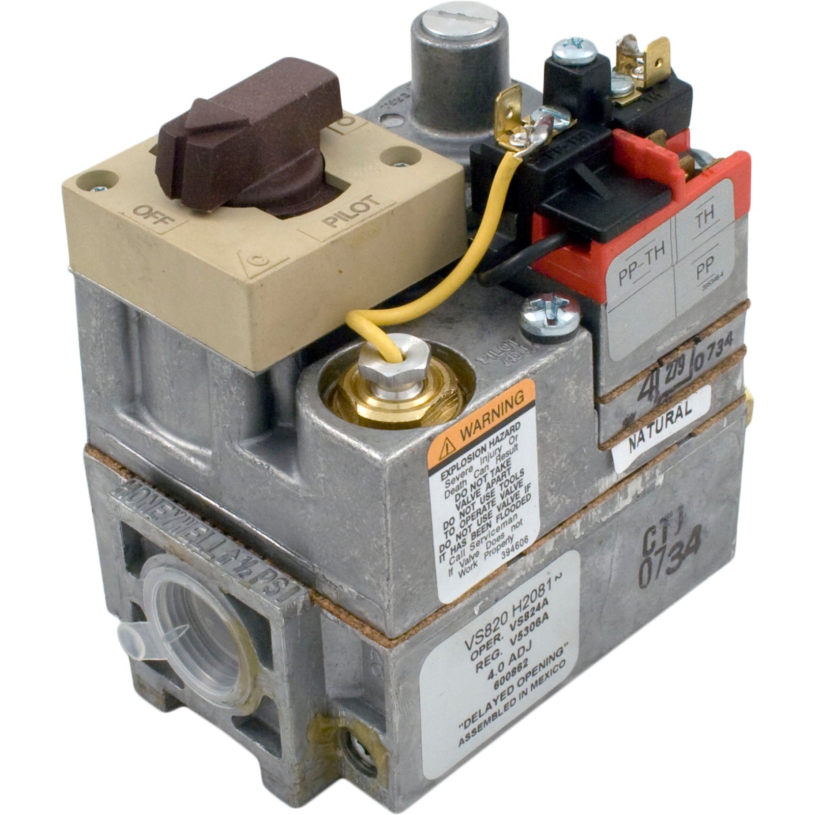 Raypak Combination Millivolt Natural Gas Valve | 003898F
