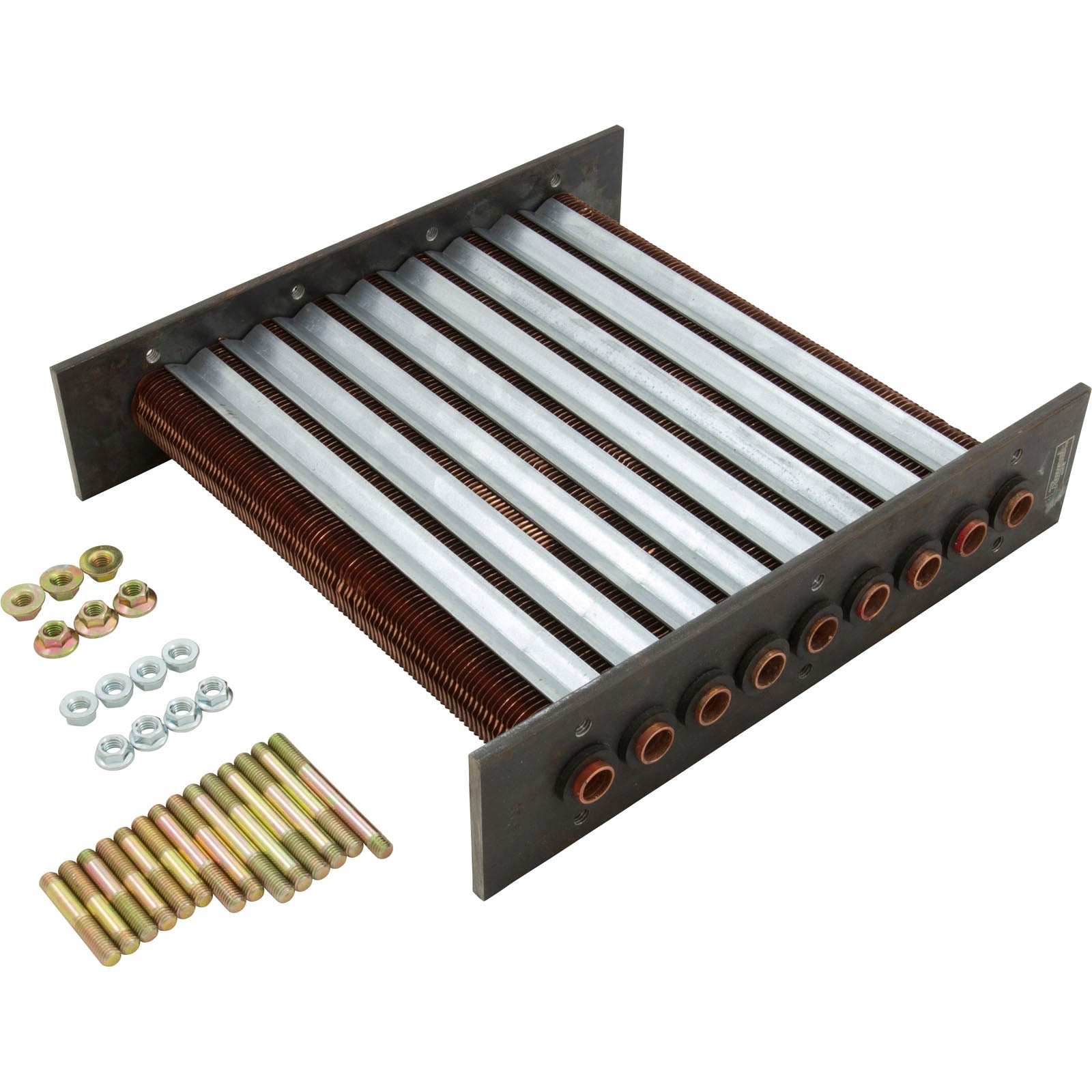 Raypak 010055F ASME Copper Tube Bundle For Model 206A and 207A Pool Heater
