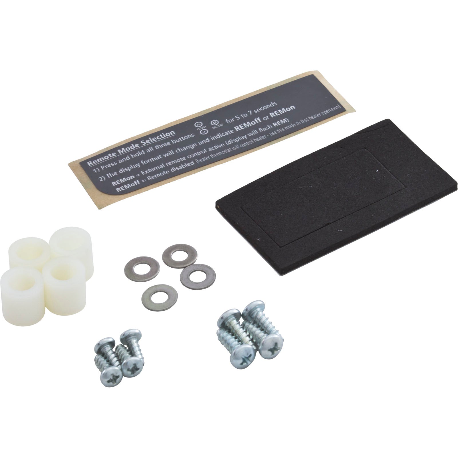 Raypak Control Bezel With Switch Decal | 009491F