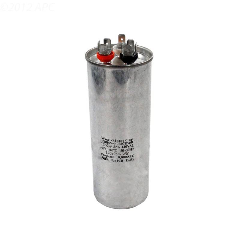 Capacitor 50/7.5 Mfd 440V 470146