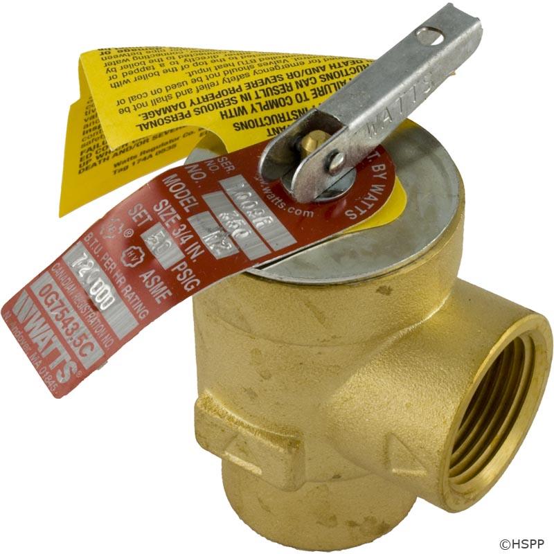 Pressure Relief Valve, Pentair Max-E-Therm, ASME 473715Z