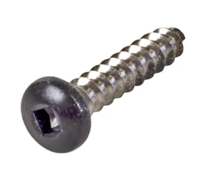 Screw 10X1"Butn Head Torx Zinc Plt Black Head 474197