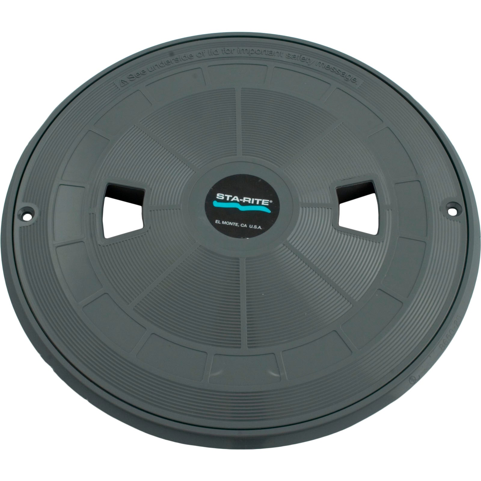 Skimmer Lid Assembly, Pentair Sta-Rite U-3, 10-1/2"od, Gray 08650-0169C