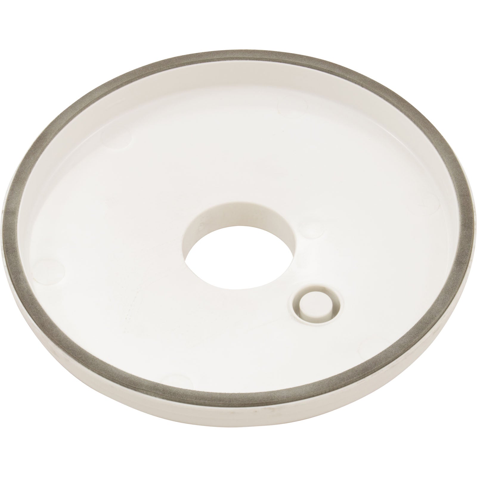 Skimmer Vacuum Control Plate, Kafko, 7-3/16"od, White/ 19-0102-0