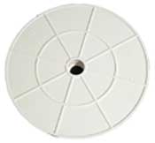Pentair PacFab Bermuda Skimmer Deck Lid, White 516215