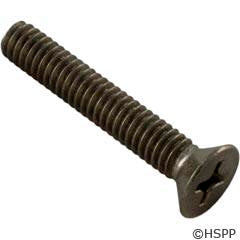 Pentair PacFab Bermuda Skimmer Screw, #8-32 x 1" SS 516242