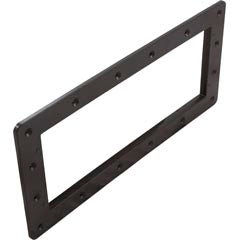 Skimmer Faceplate, Pentair/PacFab Bermuda, Wide Mouth, Black 516318