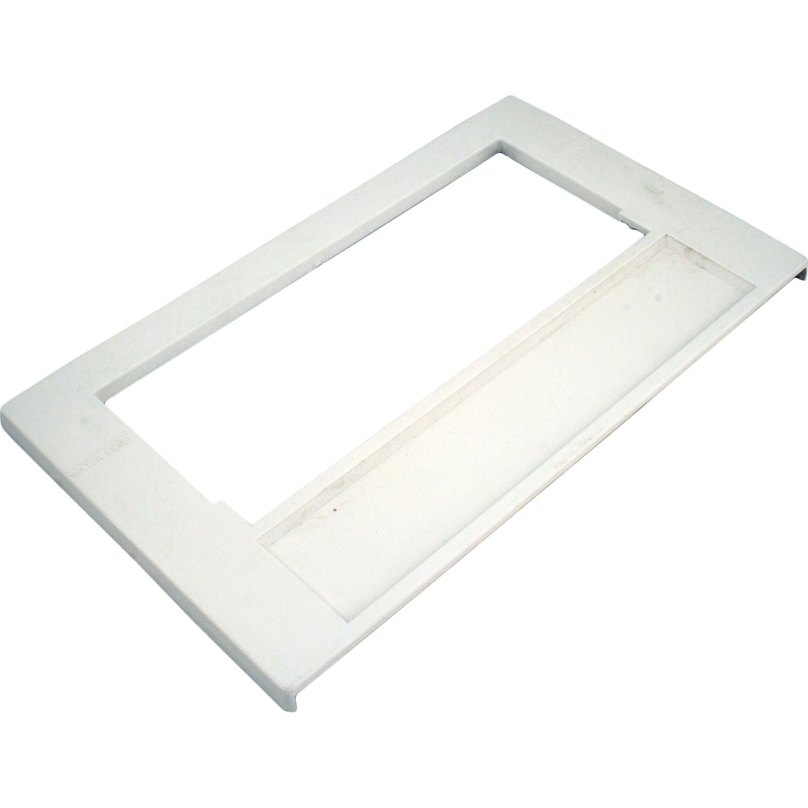 Skimmer Escutcheon, Waterway 100/200sqft, Dual Port, Flat, White/ 519-6650