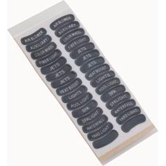 Pentair 521885 White iS4 4-Function Spa-Side Remote Control with 100' Cord for IntelliTouch® and EasyTouch® Control Systems