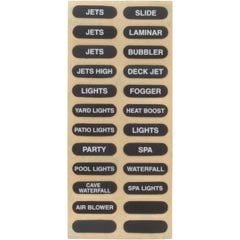 Pentair 521886 Gray iS4 4-Function Spa-Side Remote Control with 100' Cord 5 VDC